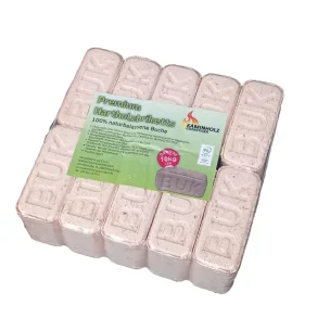 Hartholzbrikett RUF Buche 10 kg Paket