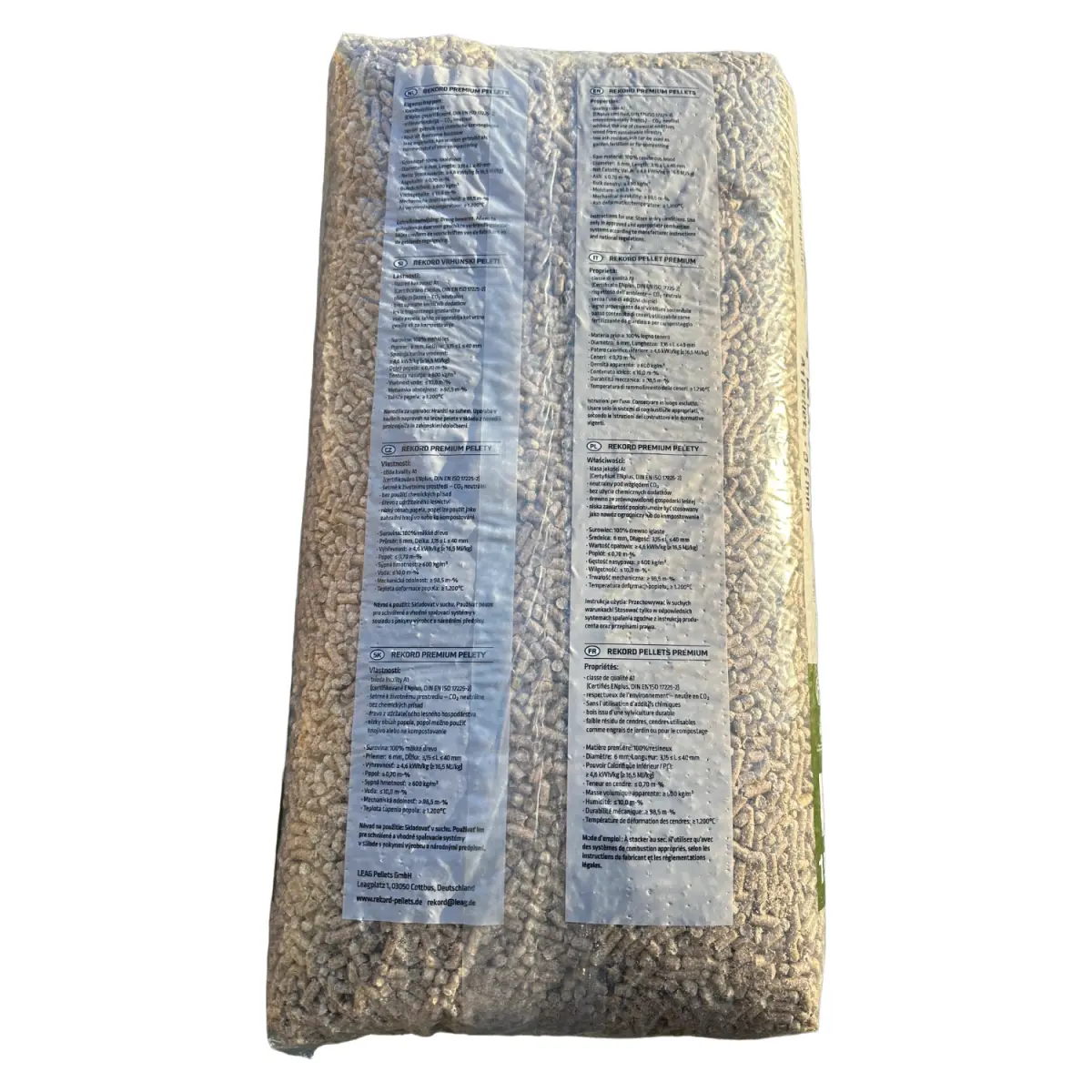 REKORD Premium Holzpellets A1 ENplus - Palette 990 kg – Bild 3