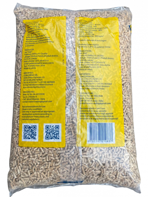 Holzpellets SWEDISH PELLETS Sack 975 kg Premium-Qualität – Bild 3