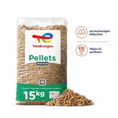 TotalEnergies Holzpellets ENplus A1 15 kg x 65 Sack – Bild 3