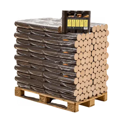 Pollmeier Holzbriketts Nestro Hartholz 960 kg Palette
