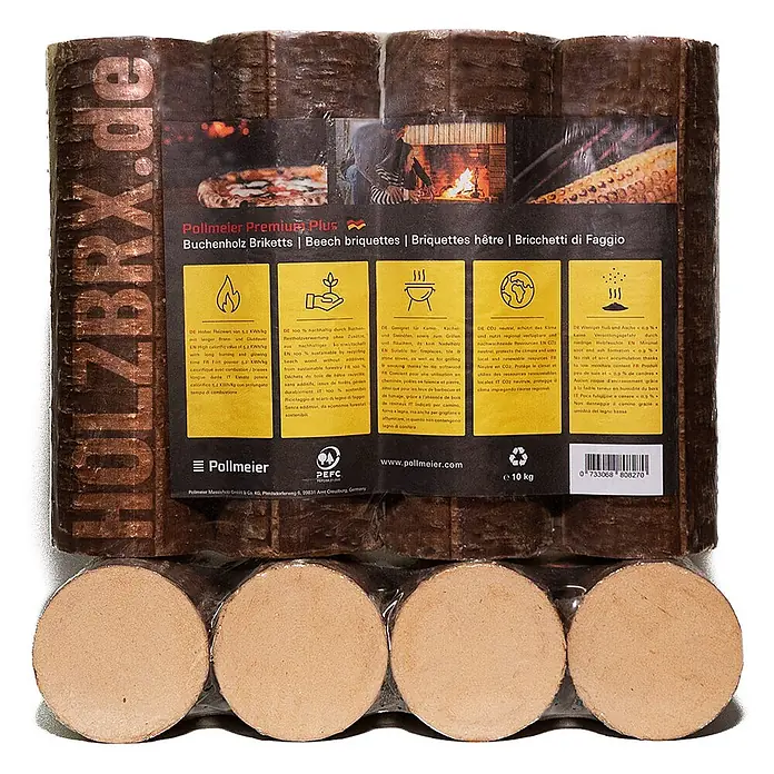 POLLMEIER Premium Plus Buchenholzbriketts – Bild 3